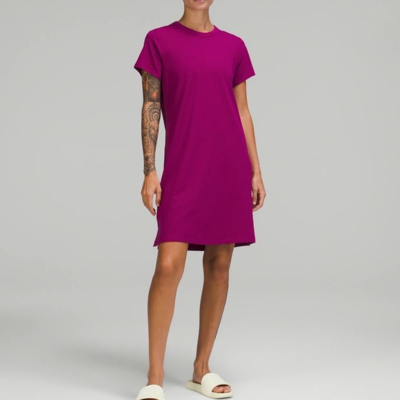 lululemon athletica Dresses & Skirts - Lululemon Classic Fit T-Shirt Dress NWT